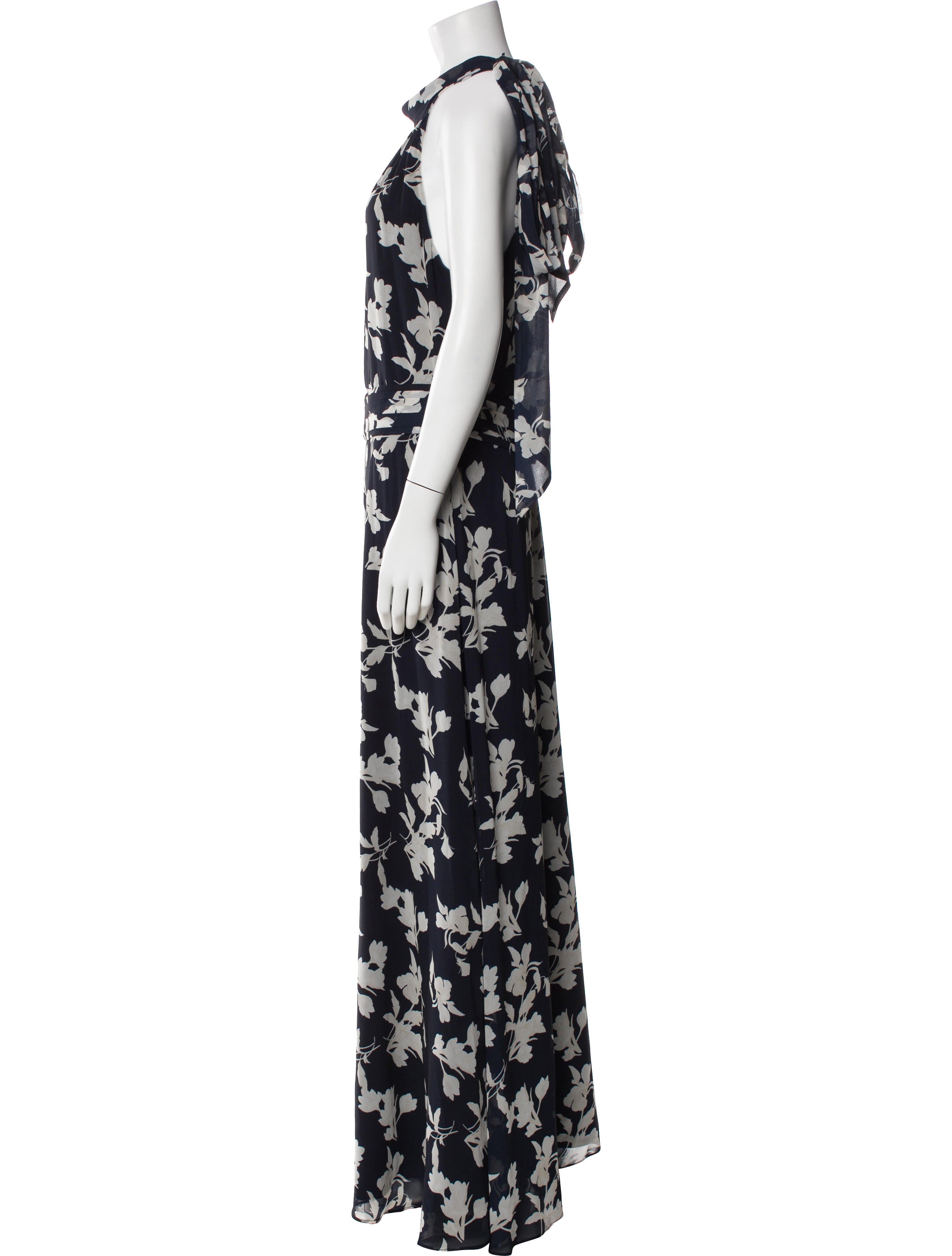 Sachin + Babi Floral Print Long Dress