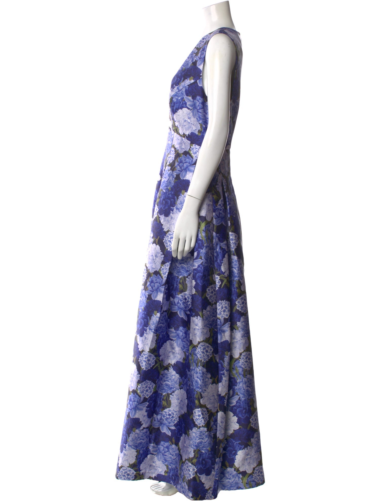 Sachin + Babi Floral Print Long Dress