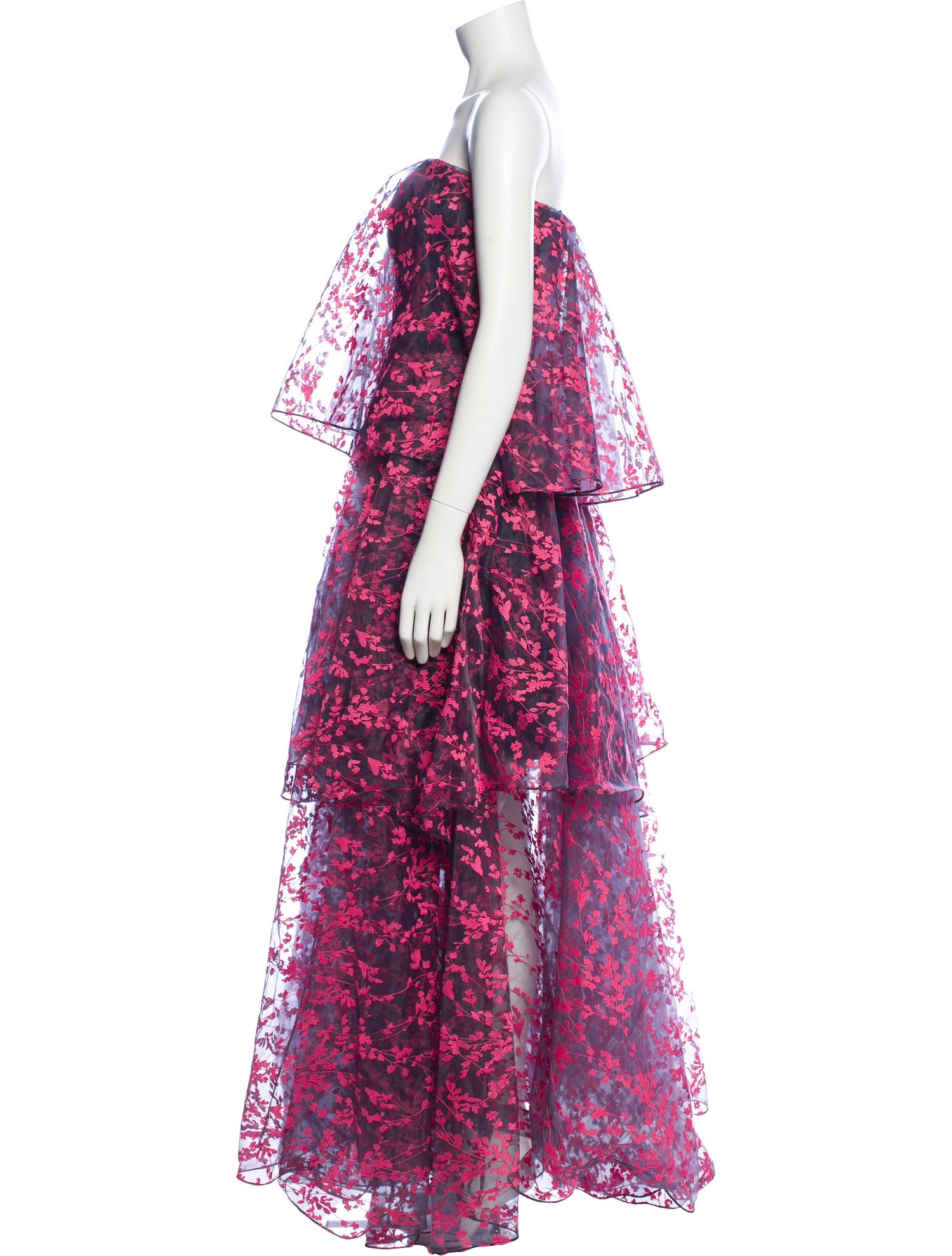 Sachin + Babi Floral Print Long Dress