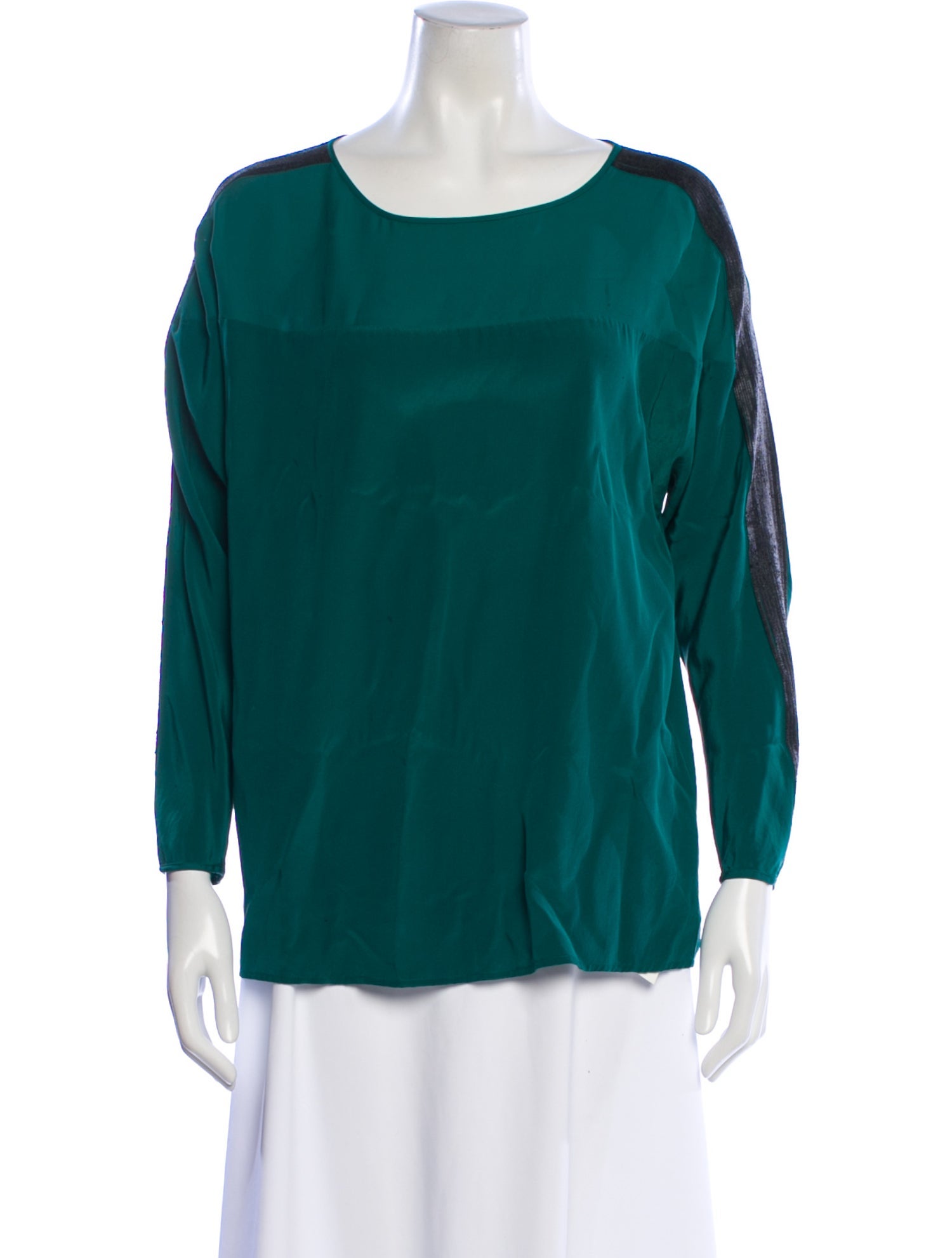 Sachin + Babi Silk Crew Neck Top