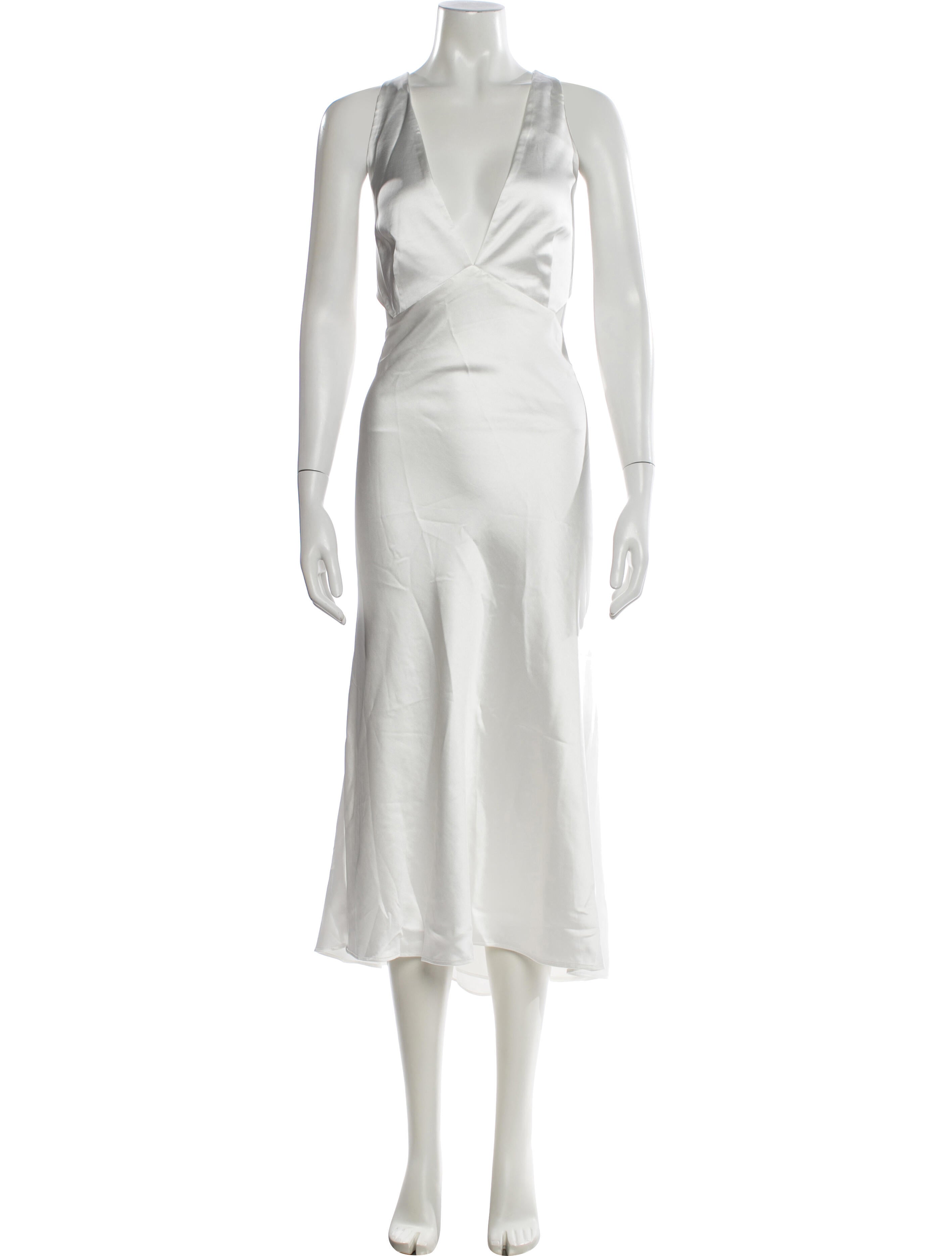 Sachin + Babi Plunge Neckline Long Dress w/ Tags