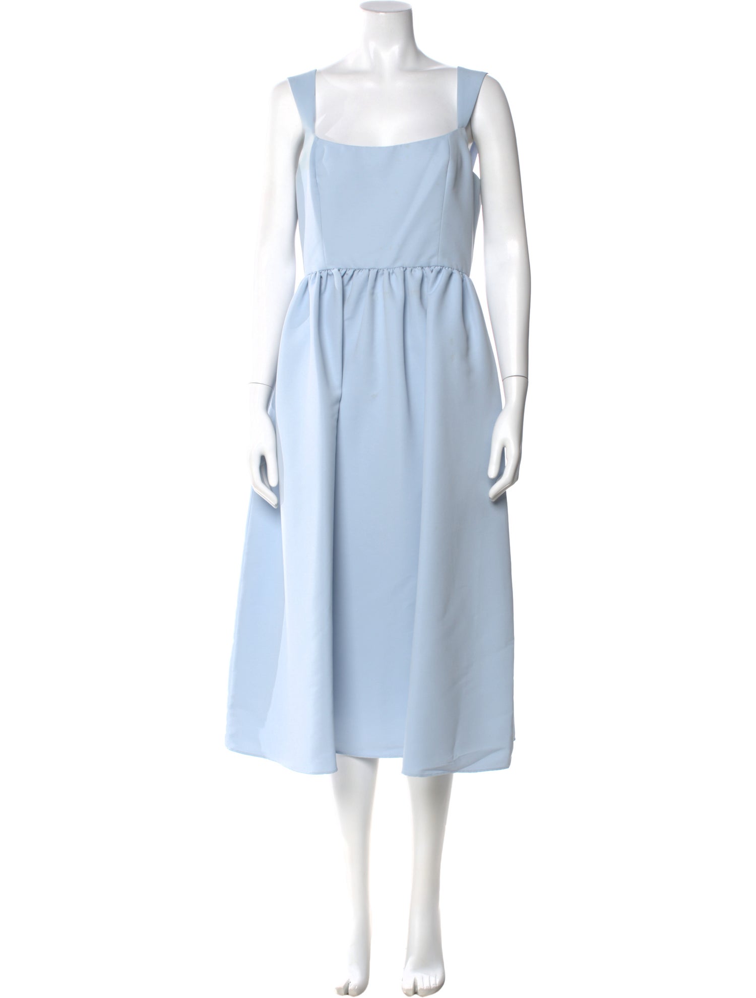 Sachin + Babi Square Neckline Midi Length Dress