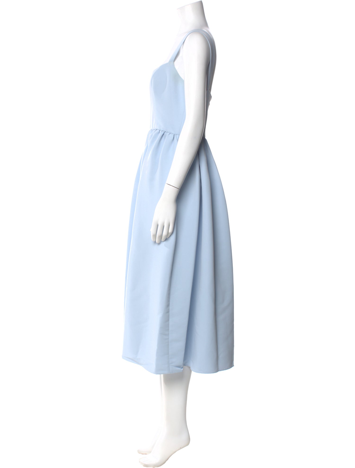 Sachin + Babi Square Neckline Midi Length Dress