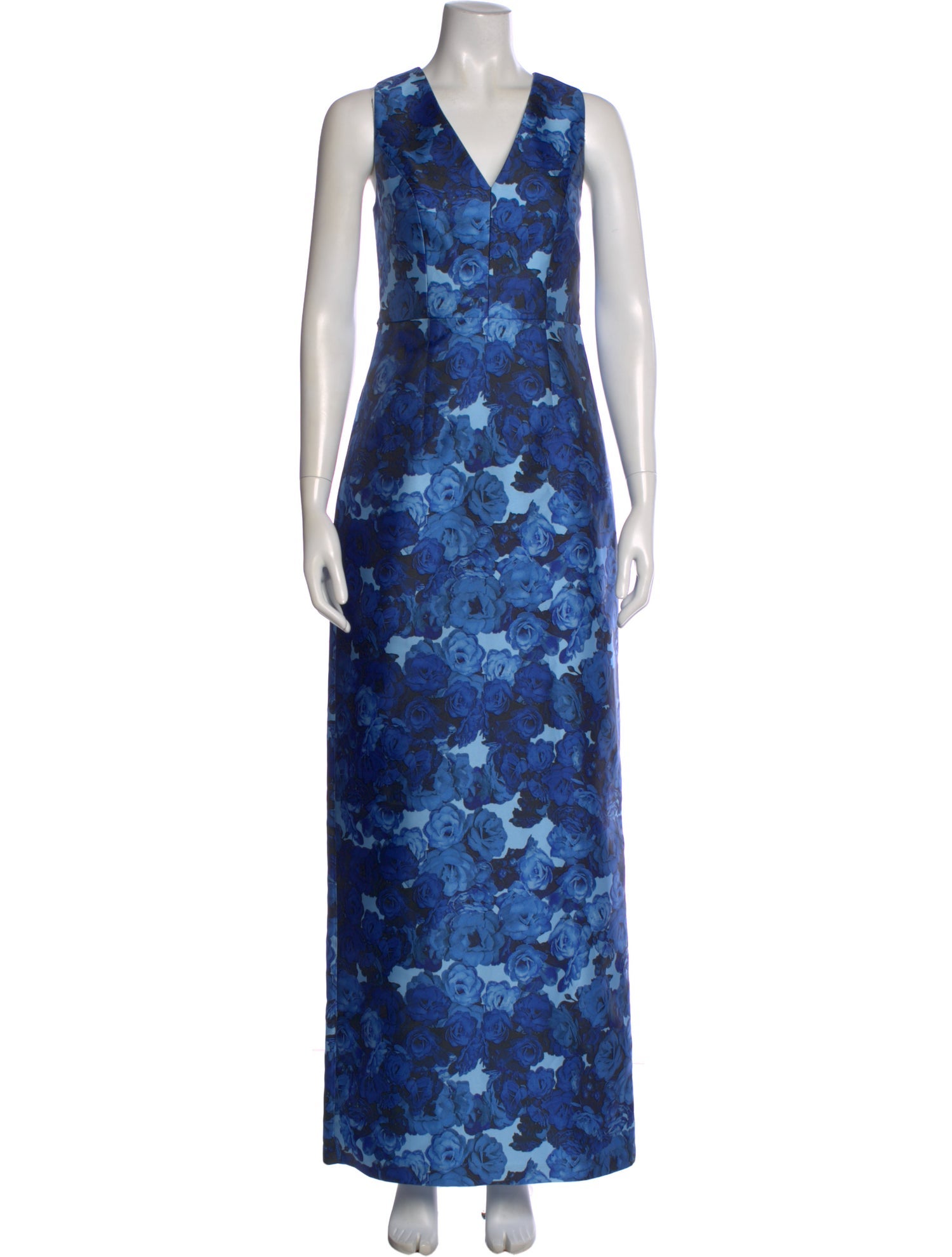 Sachin + Babi Floral Print Long Dress w/ Tags