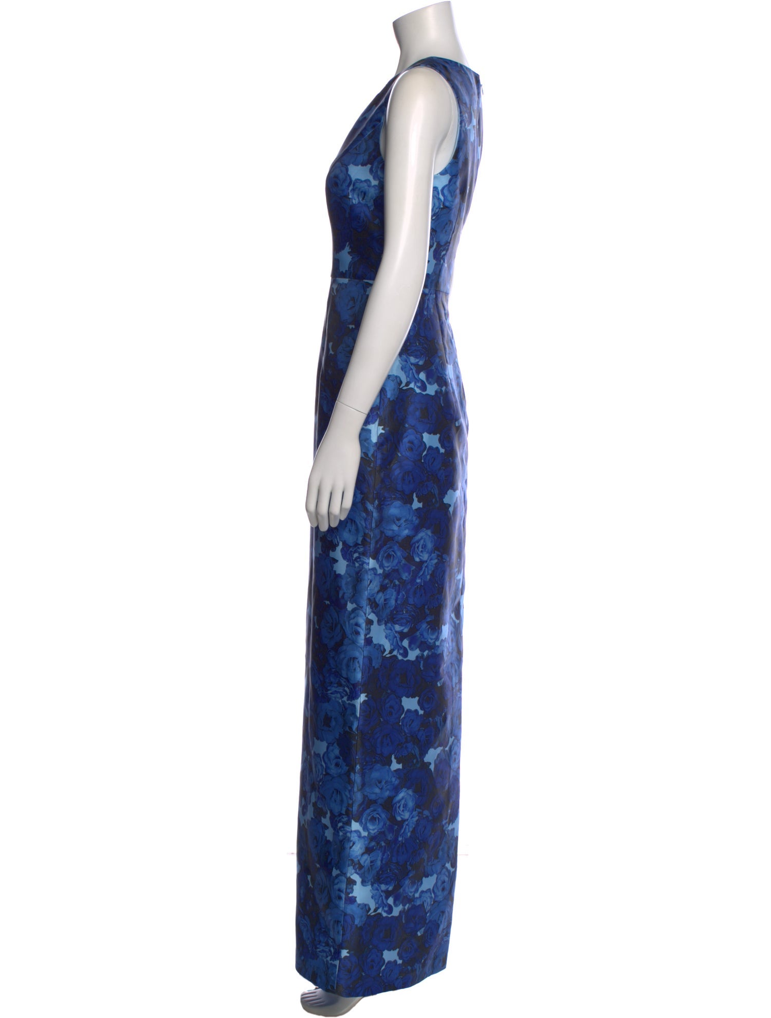 Sachin + Babi Floral Print Long Dress w/ Tags
