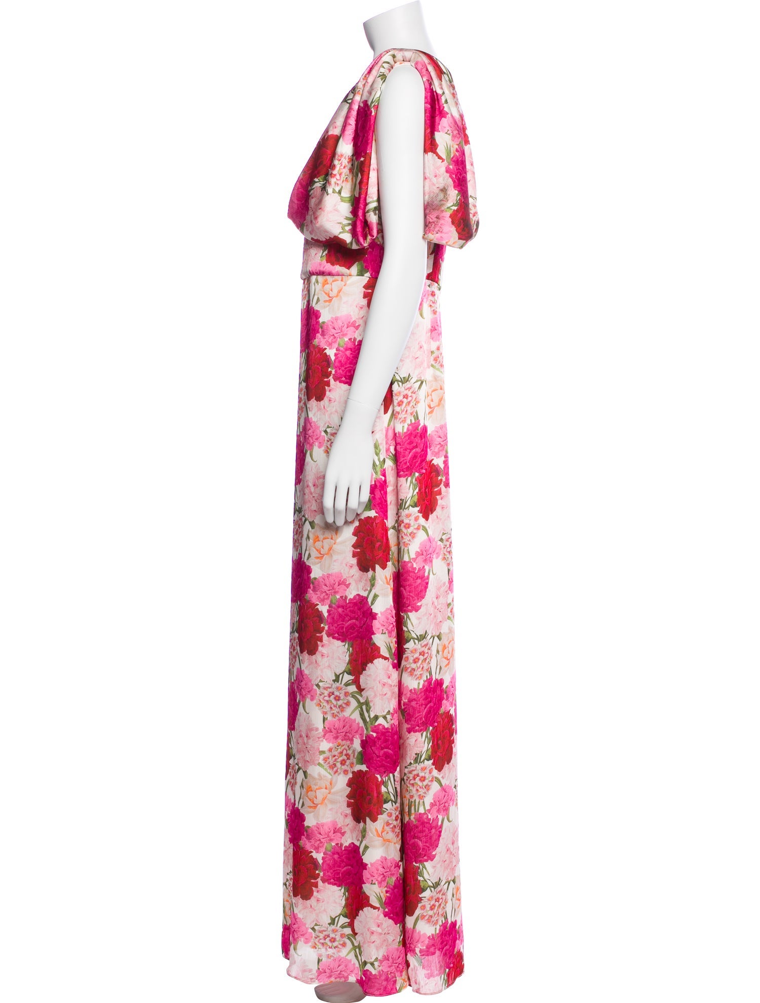 Sachin + Babi Floral Print Long Dress