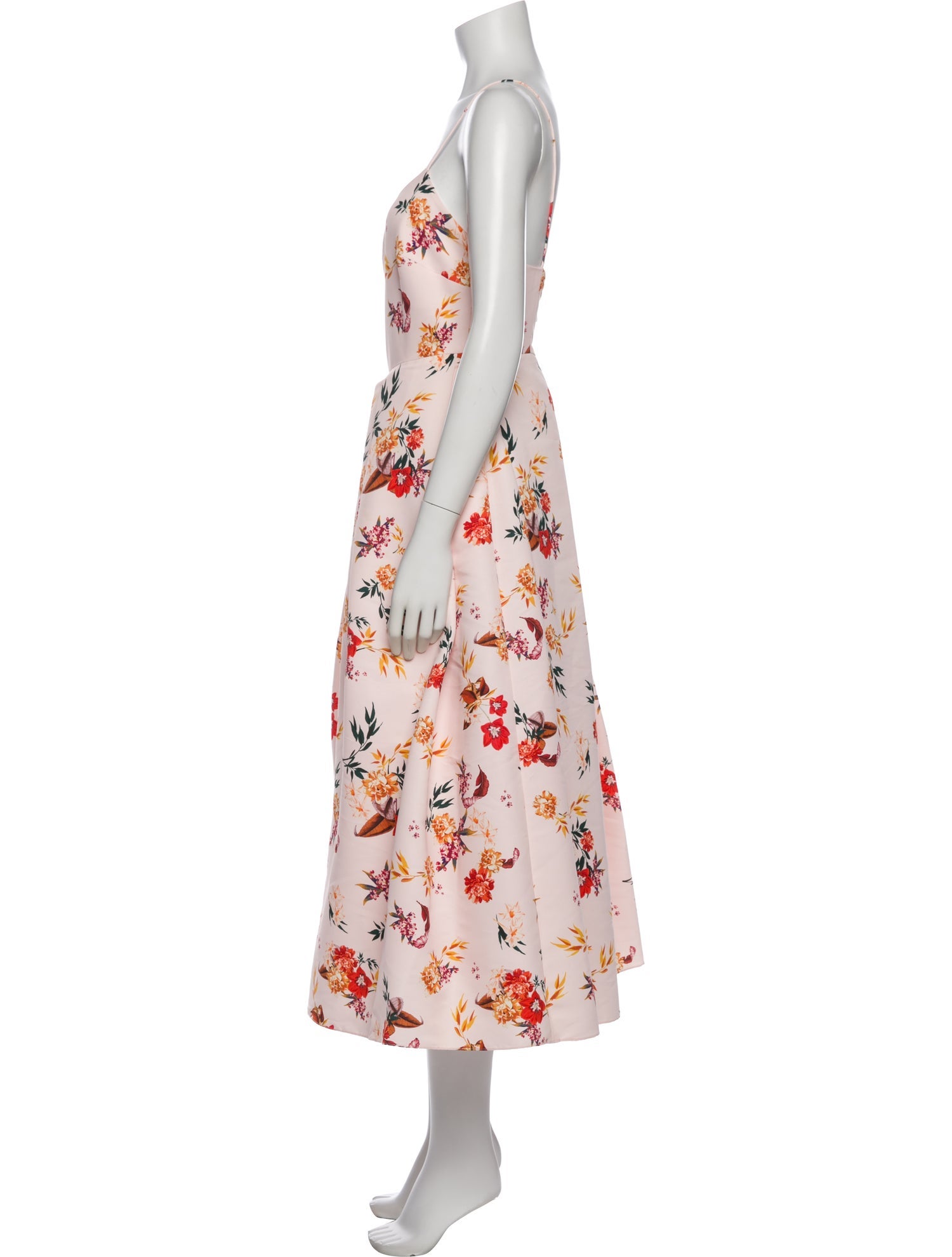 Sachin + Babi Floral Print Long Dress w/ Tags