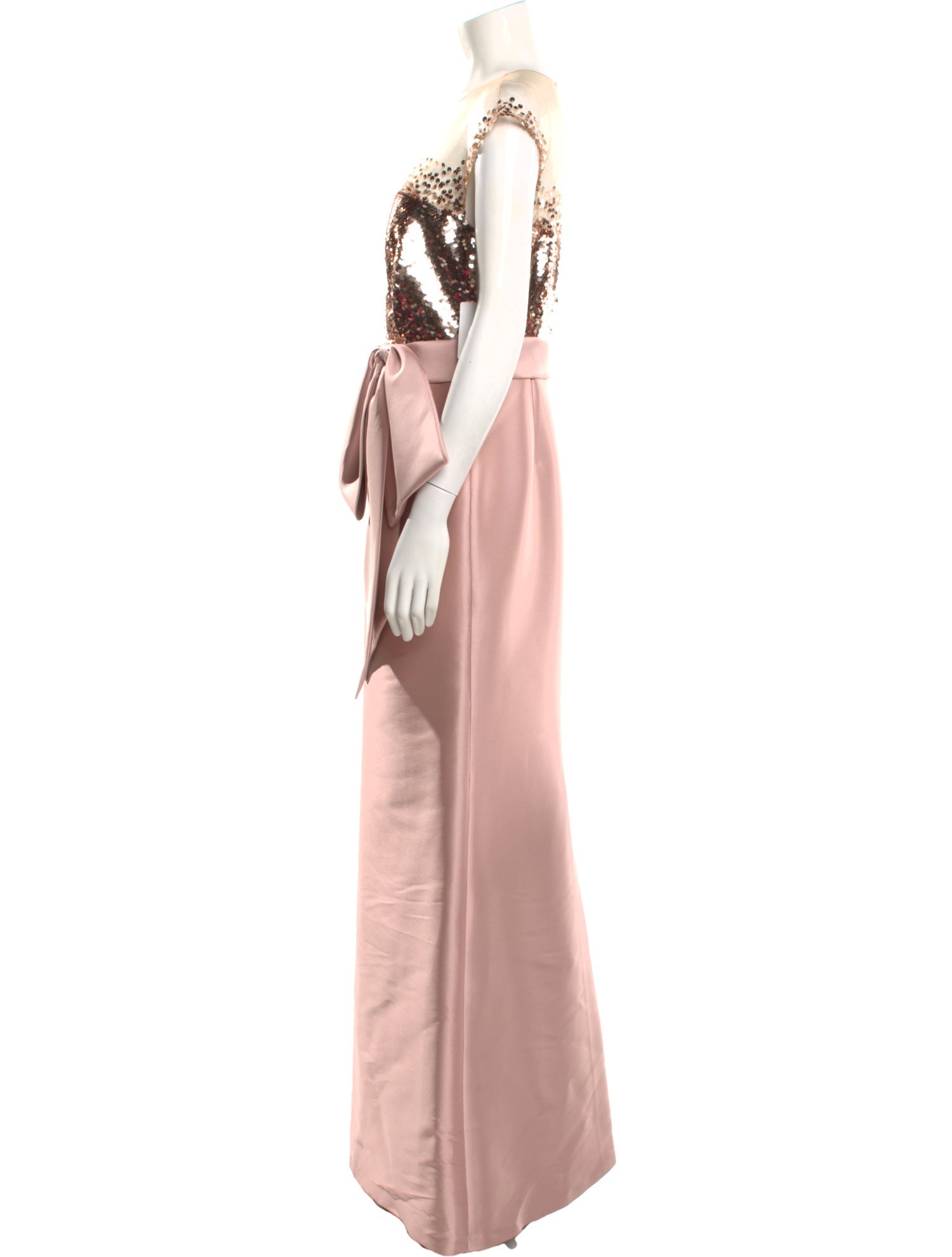 Sachin + Babi Crew Neck Long Dress