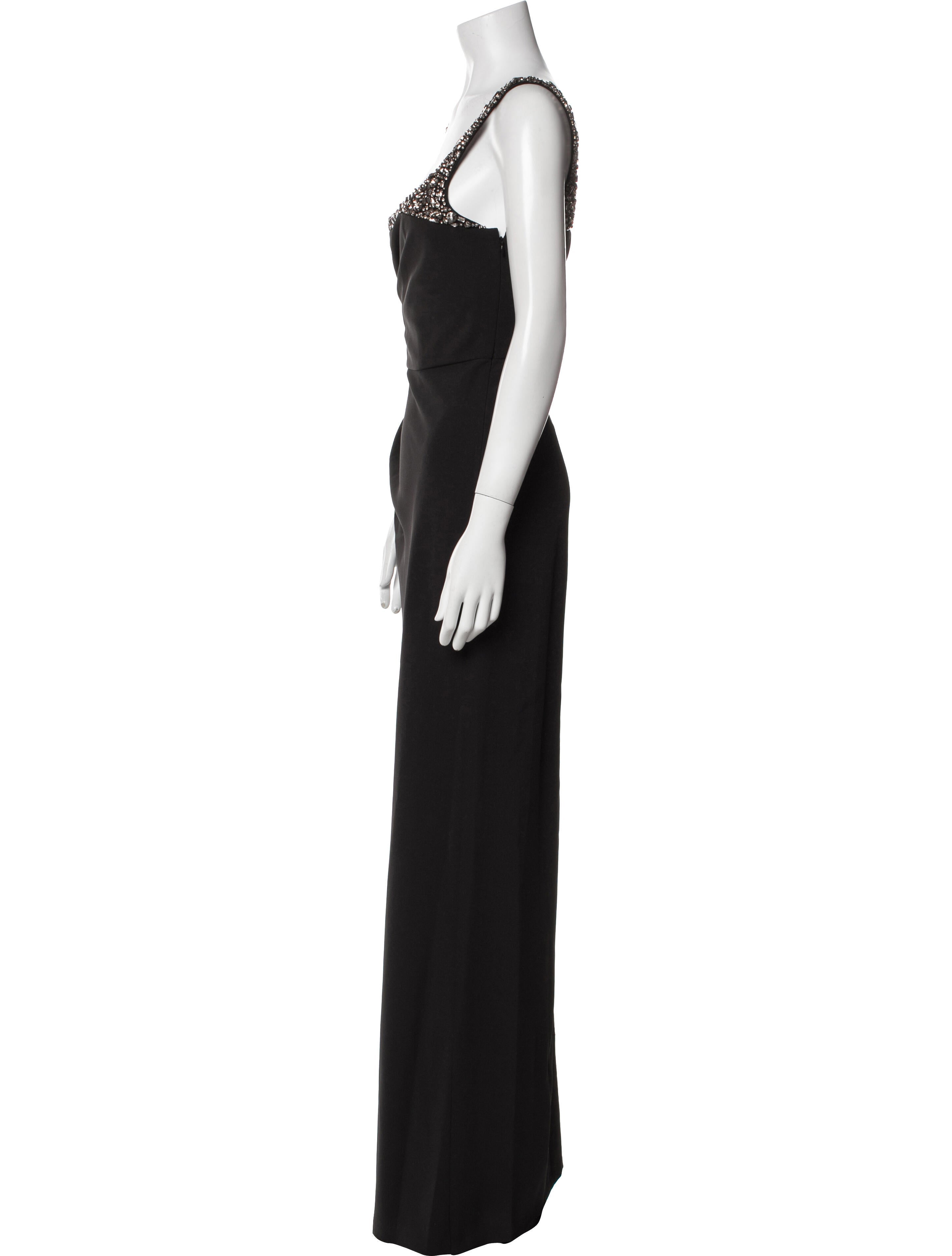 Sachin + Babi Square Neckline Long Dress