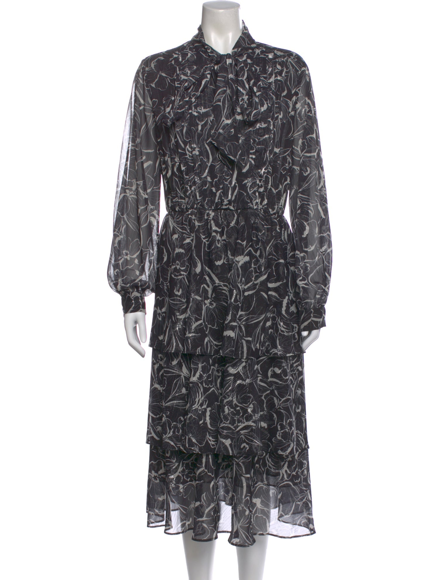 Sachin + Babi Printed Midi Length Dress