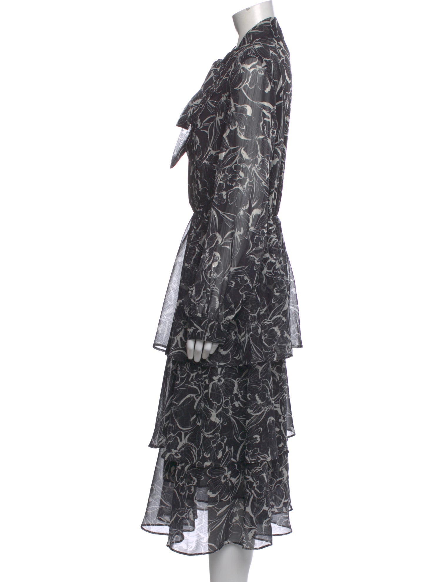 Sachin + Babi Printed Midi Length Dress