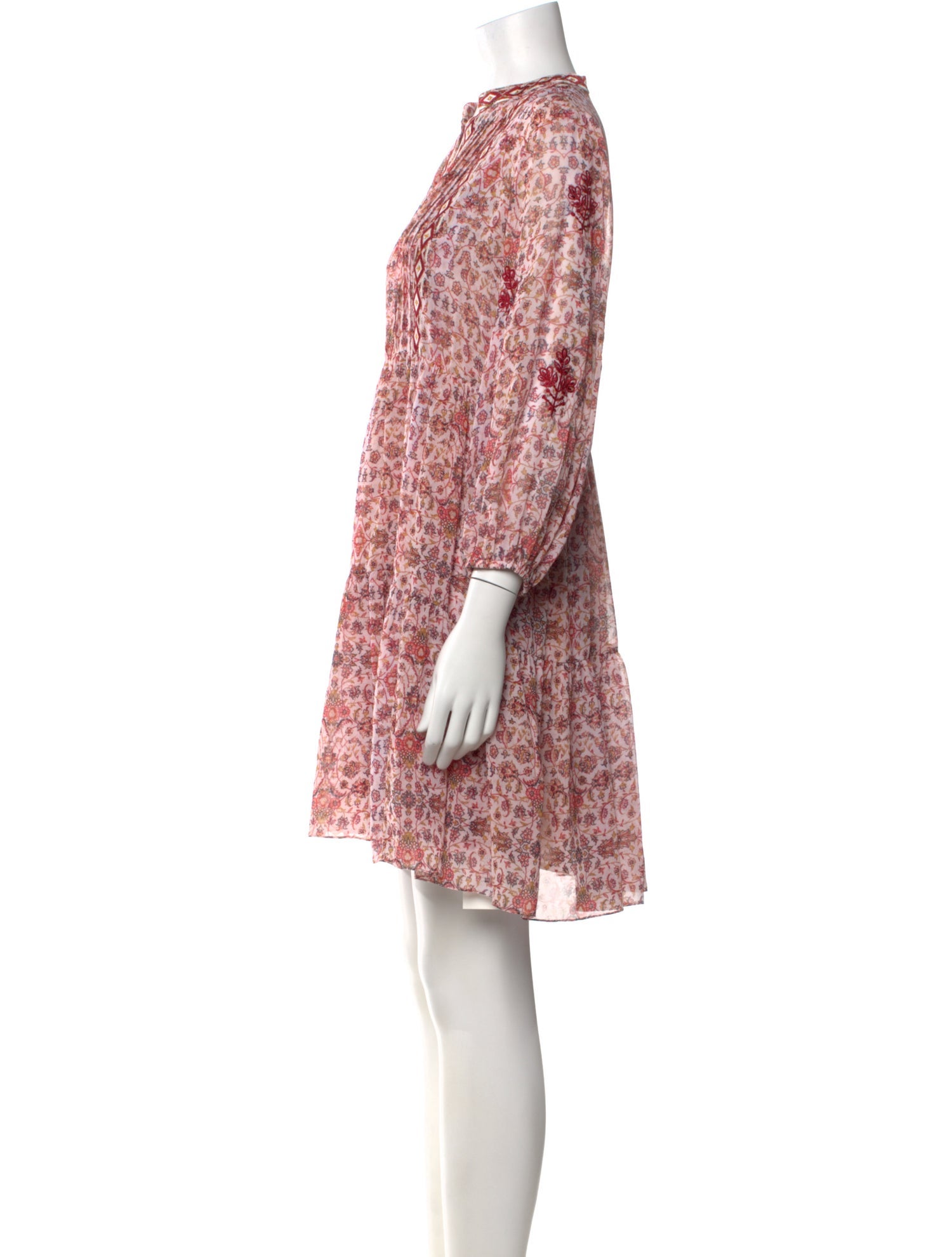 Sachin + Babi Floral Print Mini Dress