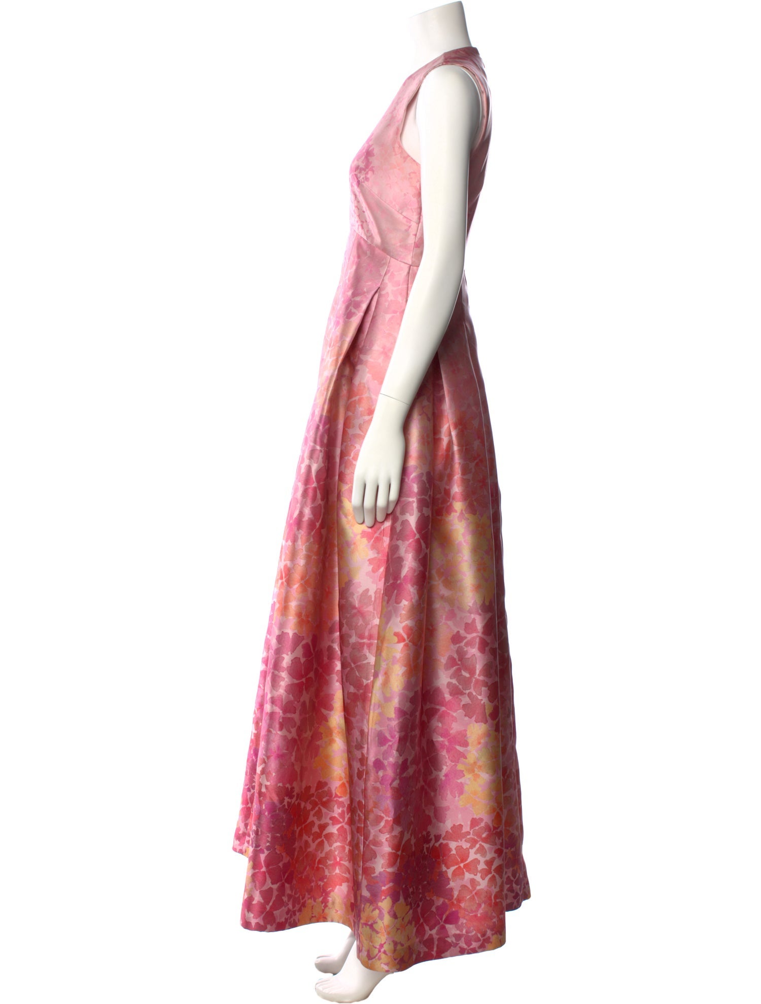 Sachin + Babi Tie-Dye Print Long Dress
