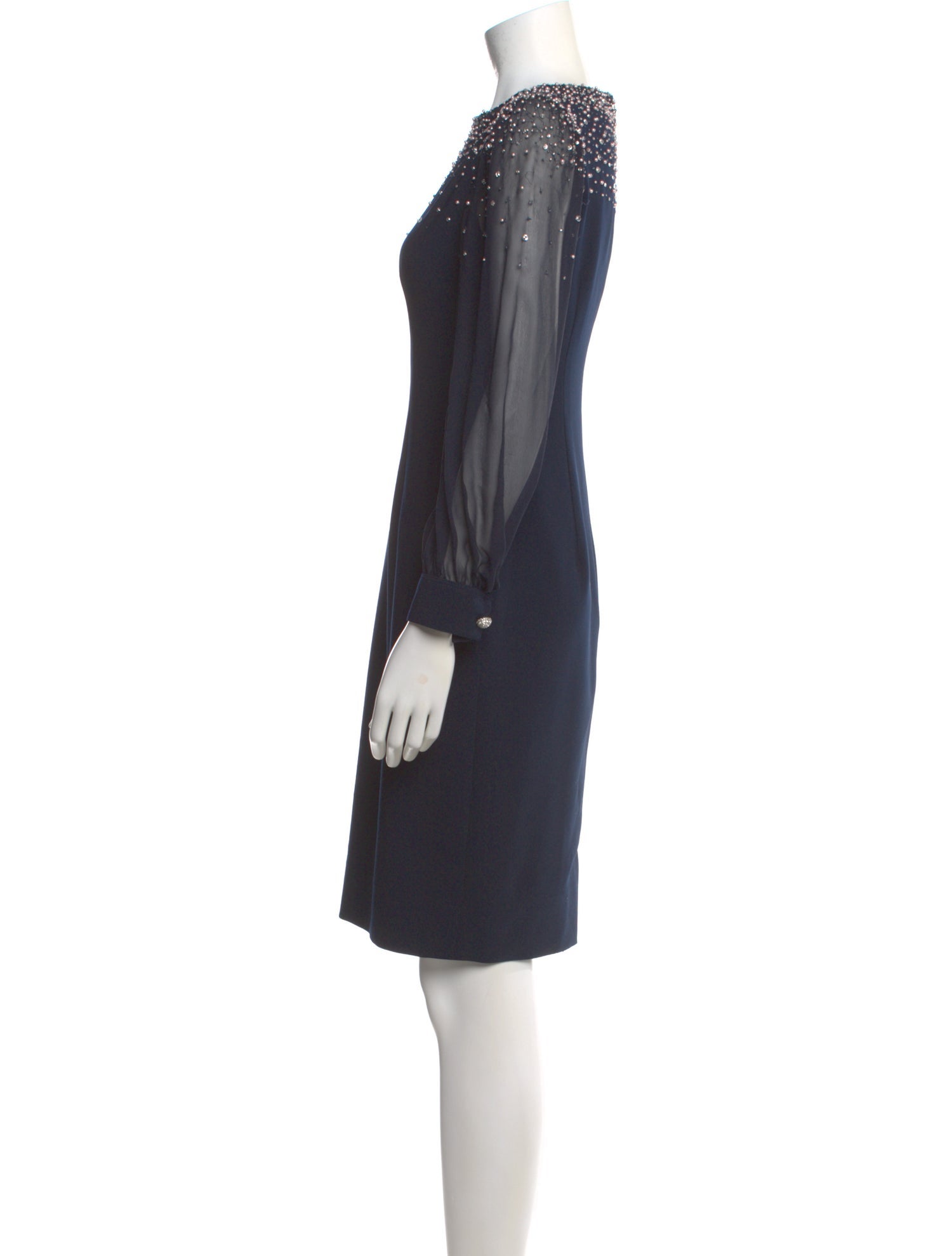 Sachin + Babi Bateau Neckline Knee-Length Dress