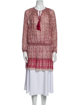 Talitha Silk Printed Tunic