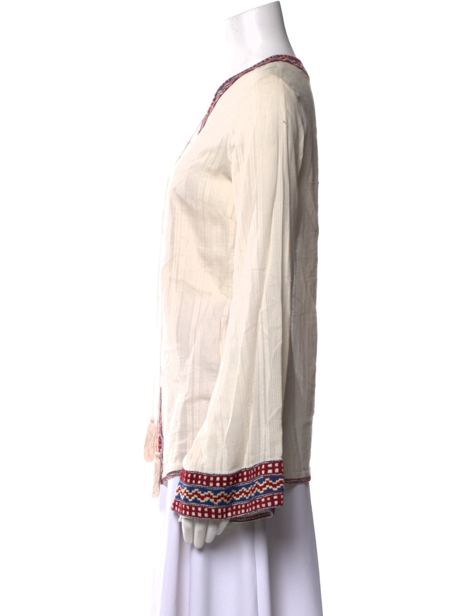 Talitha Printed V-Neck Tunic