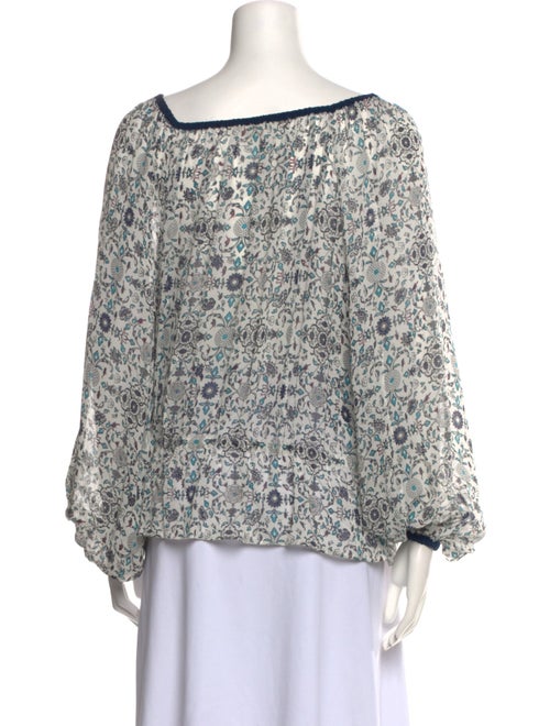 Talitha Silk Floral Print Blouse