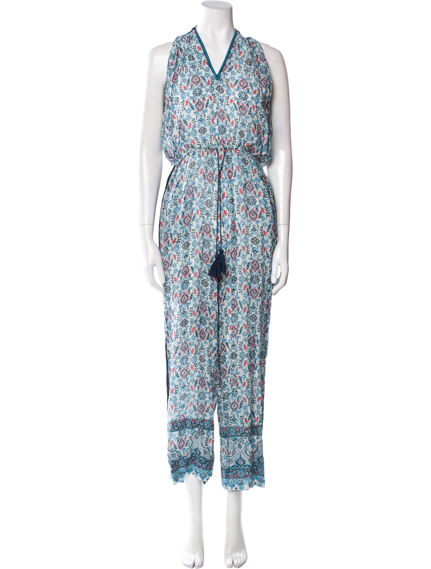 Talitha Silk Printed Jumpsuit