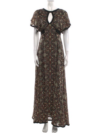 Talitha Silk Long Dress