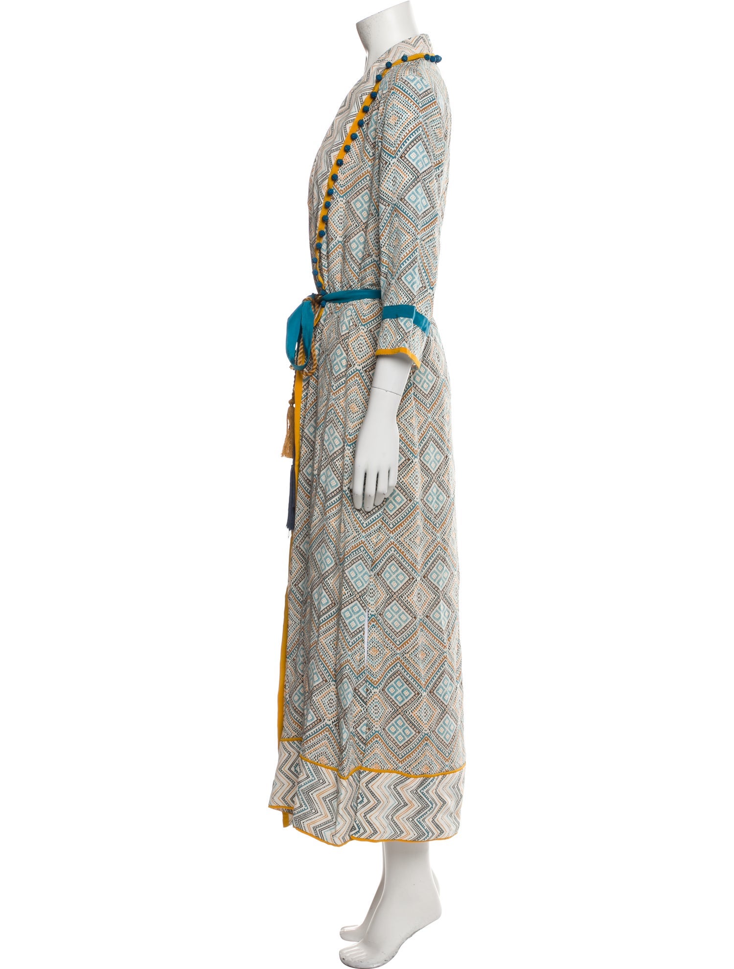 Talitha Silk Printed Robe