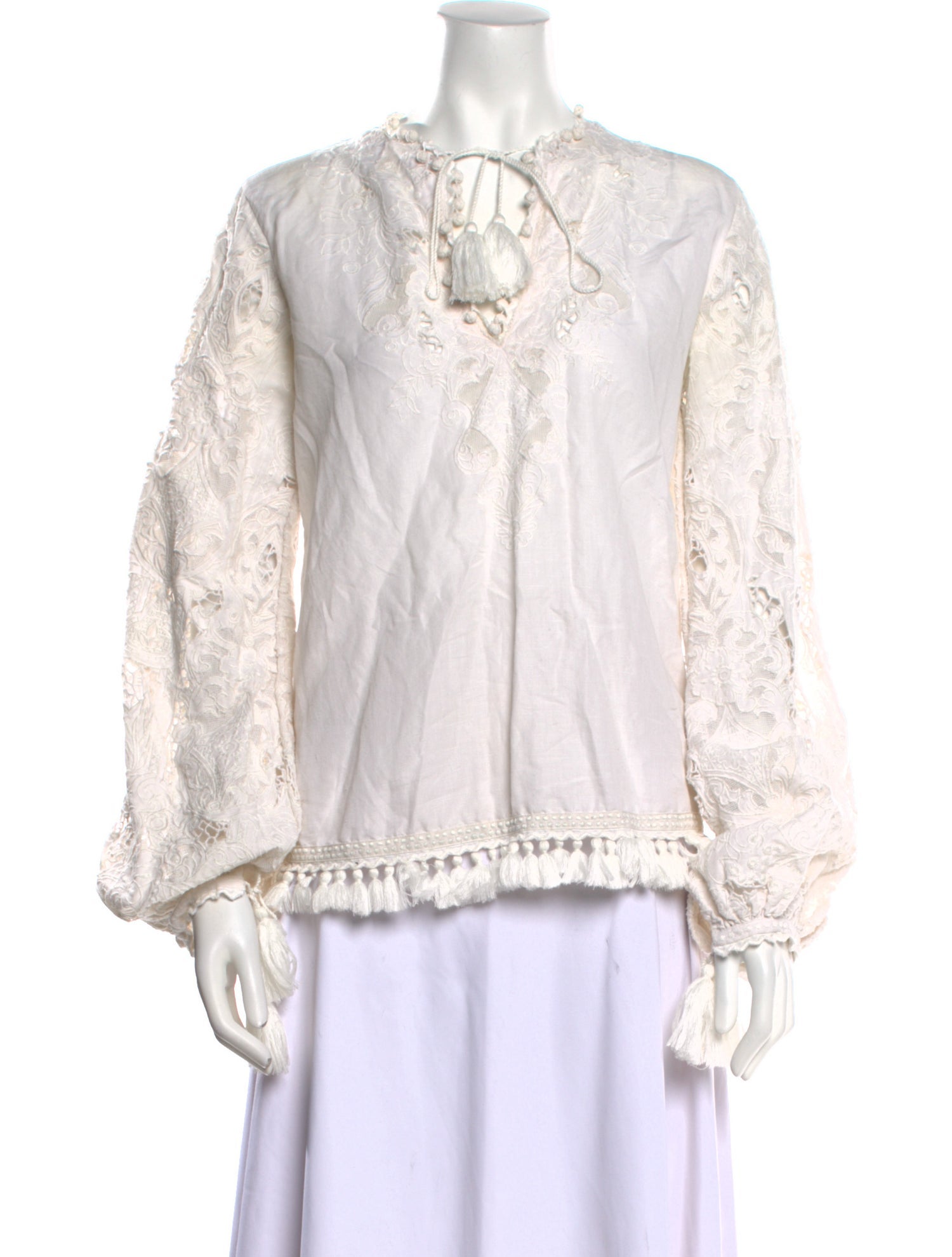 Talitha V-Neck Long Sleeve Blouse