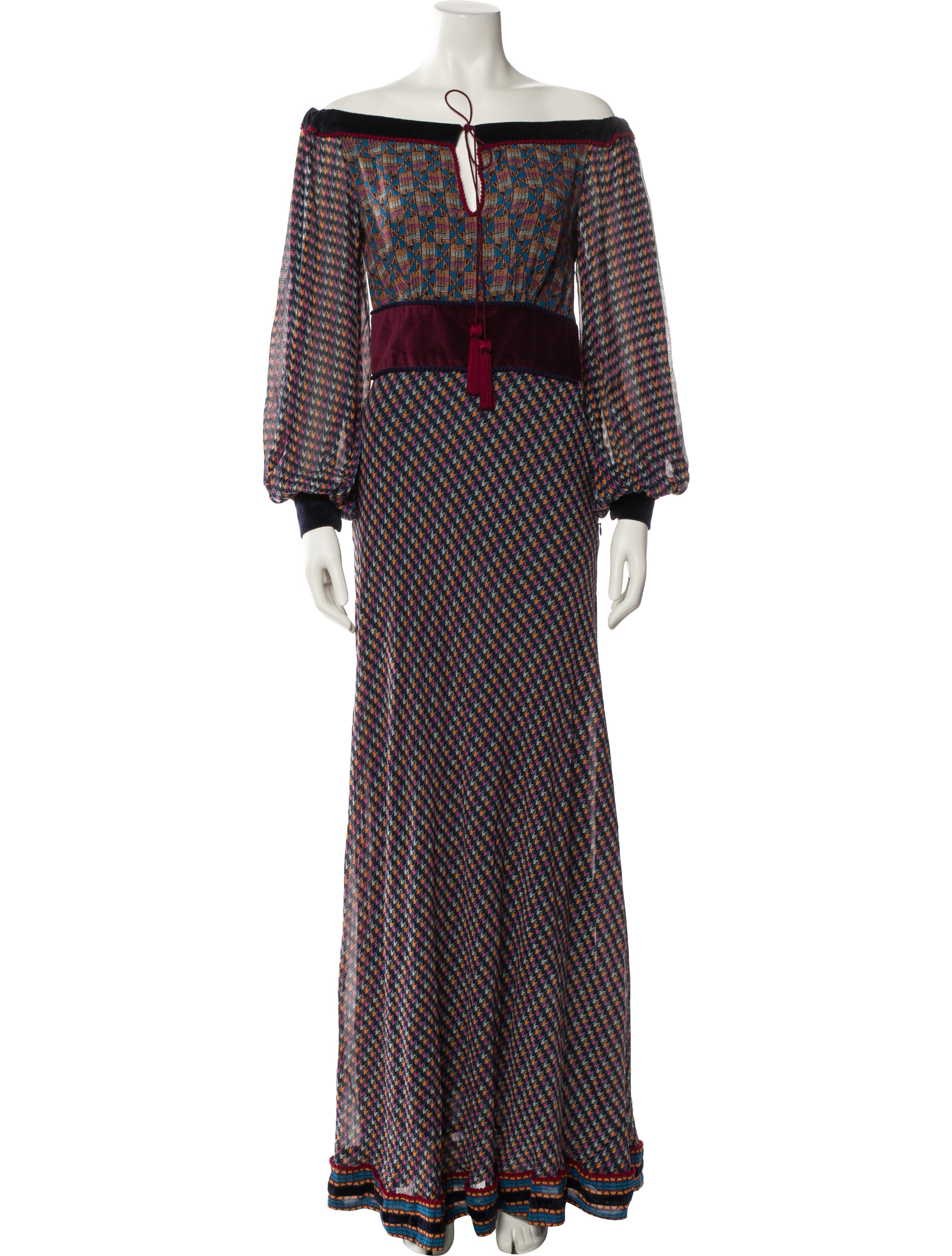 Talitha Silk Long Dress