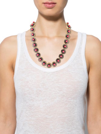 Lele Sadoughi Sundial Necklace