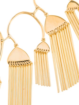 Lele Sadoughi Comb Tassel Necklace