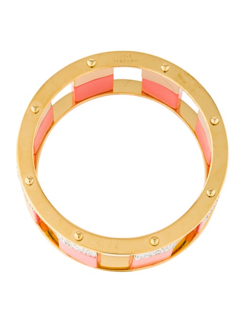 Lele Sadoughi Pavé Tall Stackable Bangle