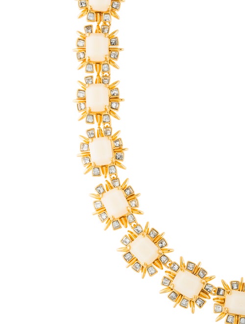 Lele Sadoughi Solstice Crystal Necklace