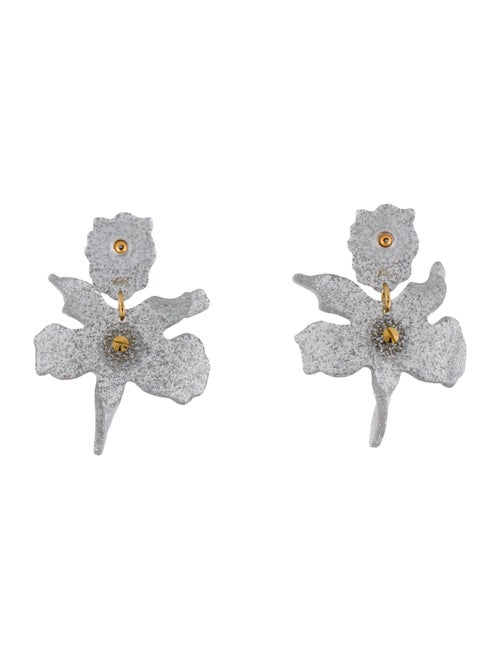 Lele Sadoughi Crystal & Acetate Lily Drop Earrings