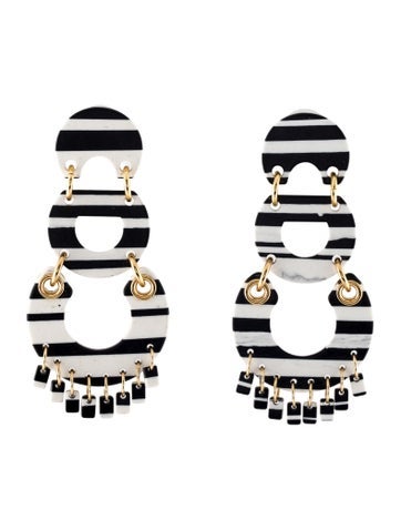 Lele Sadoughi Drop Resin Pinata Earrings