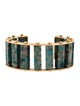 Lele Sadoughi Stone Column Cuff Bracelet