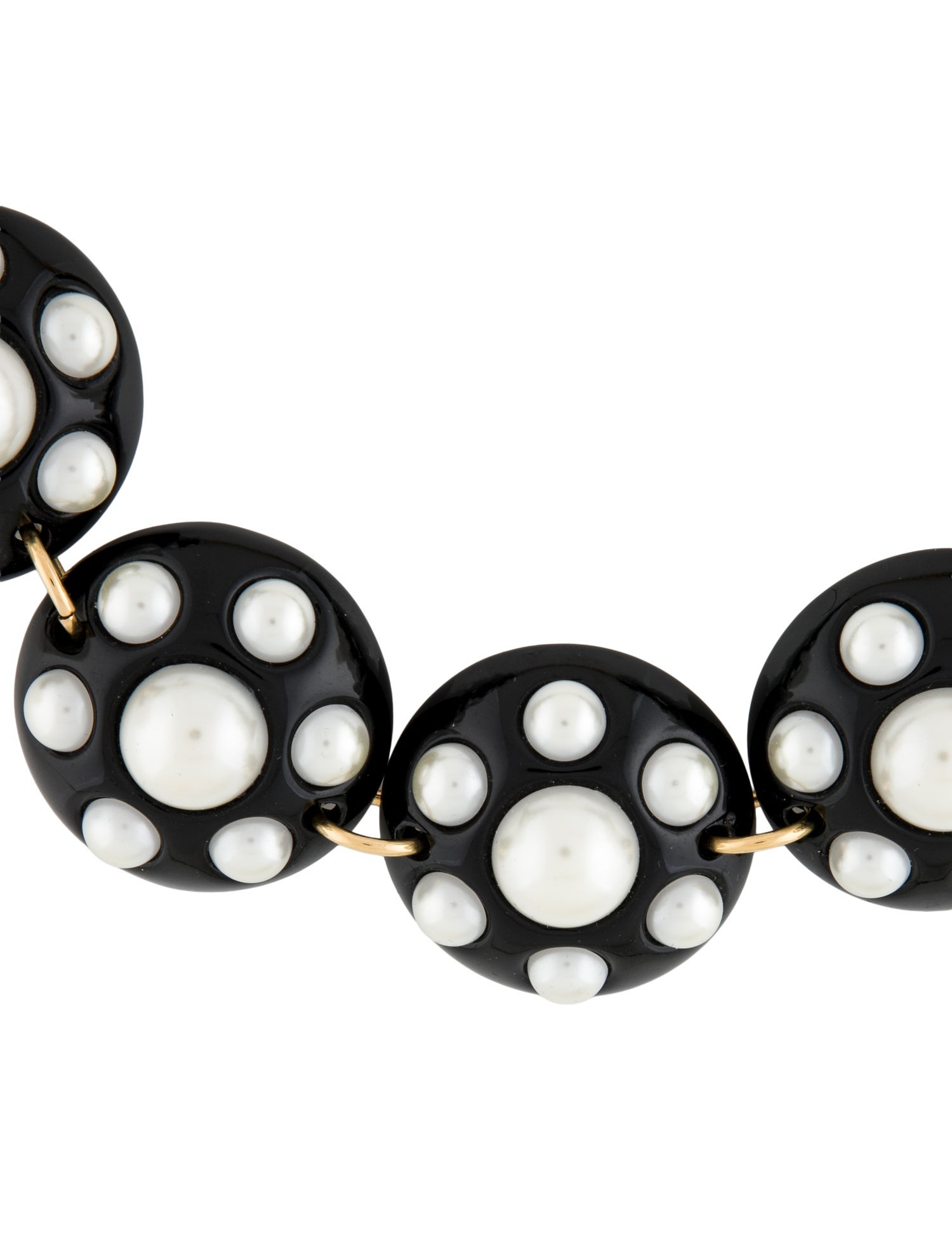 Lele Sadoughi Faux Pearl Versailles Choker Necklace