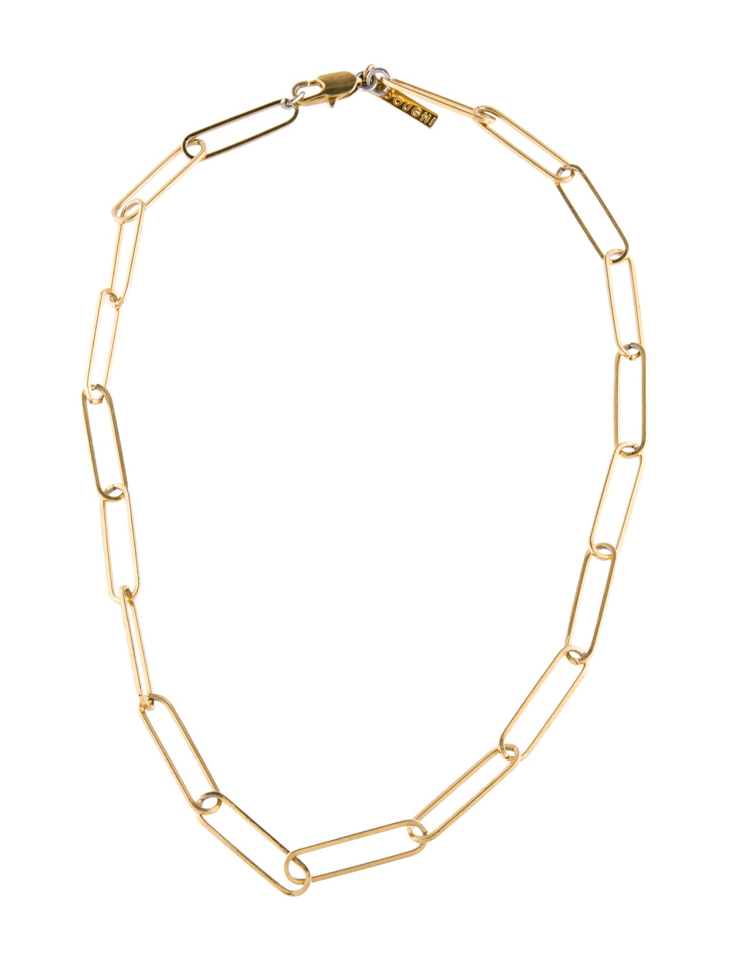 Lele Sadoughi Oval Link Necklace