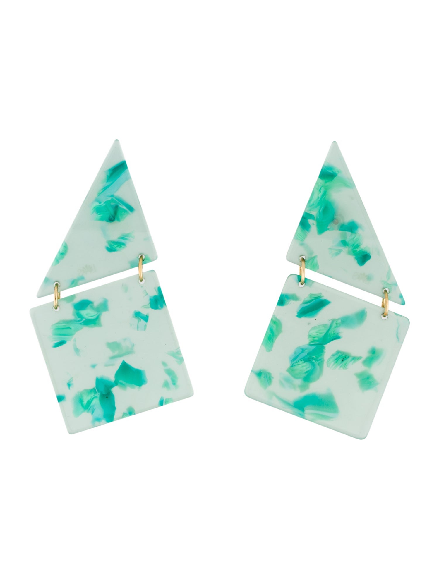 Lele Sadoughi Resin Drop Earrings