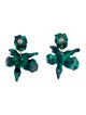 Lele Sadoughi Acetate Lily Drop Earrings