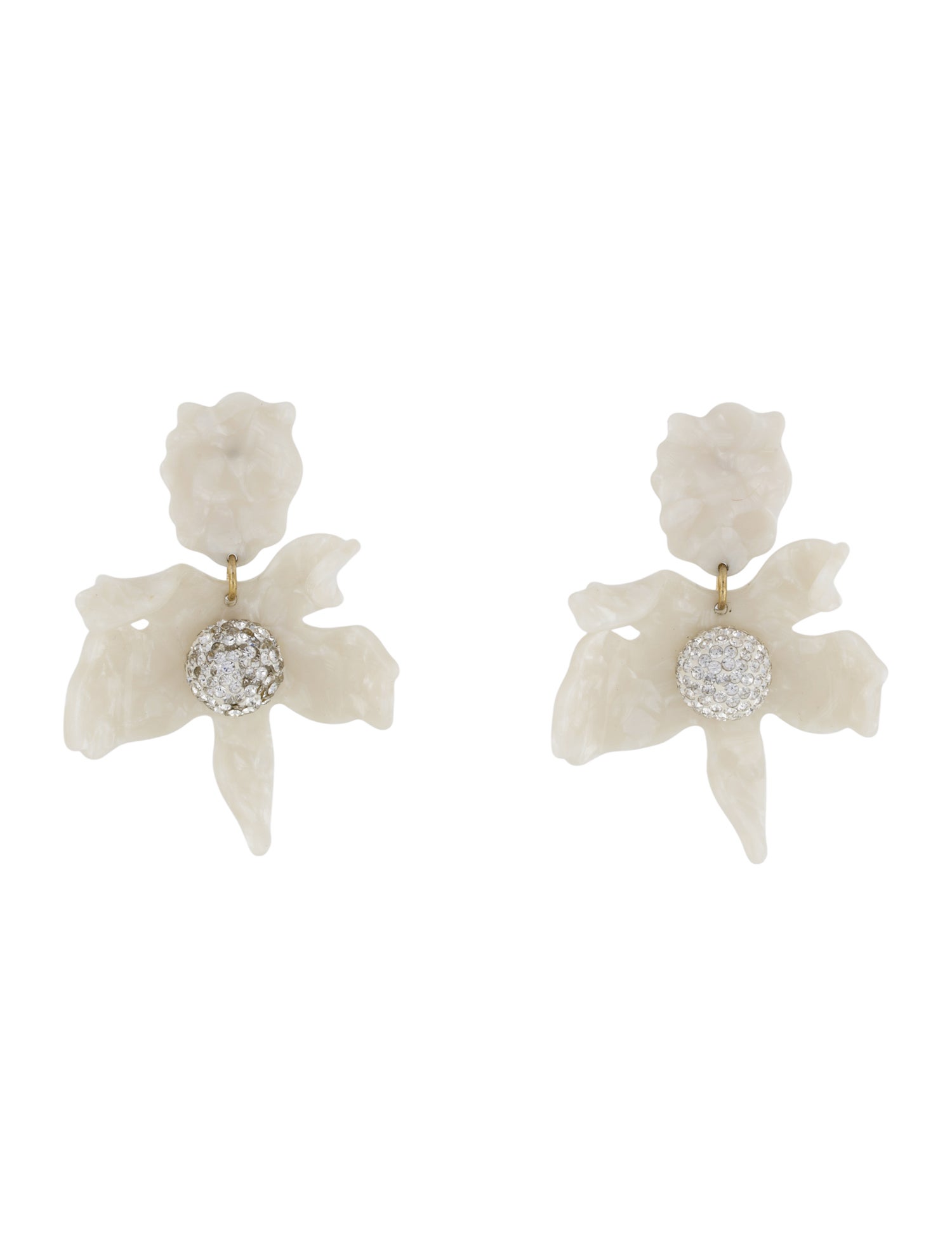 Lele Sadoughi Crystal & Acetate Drop Earrings