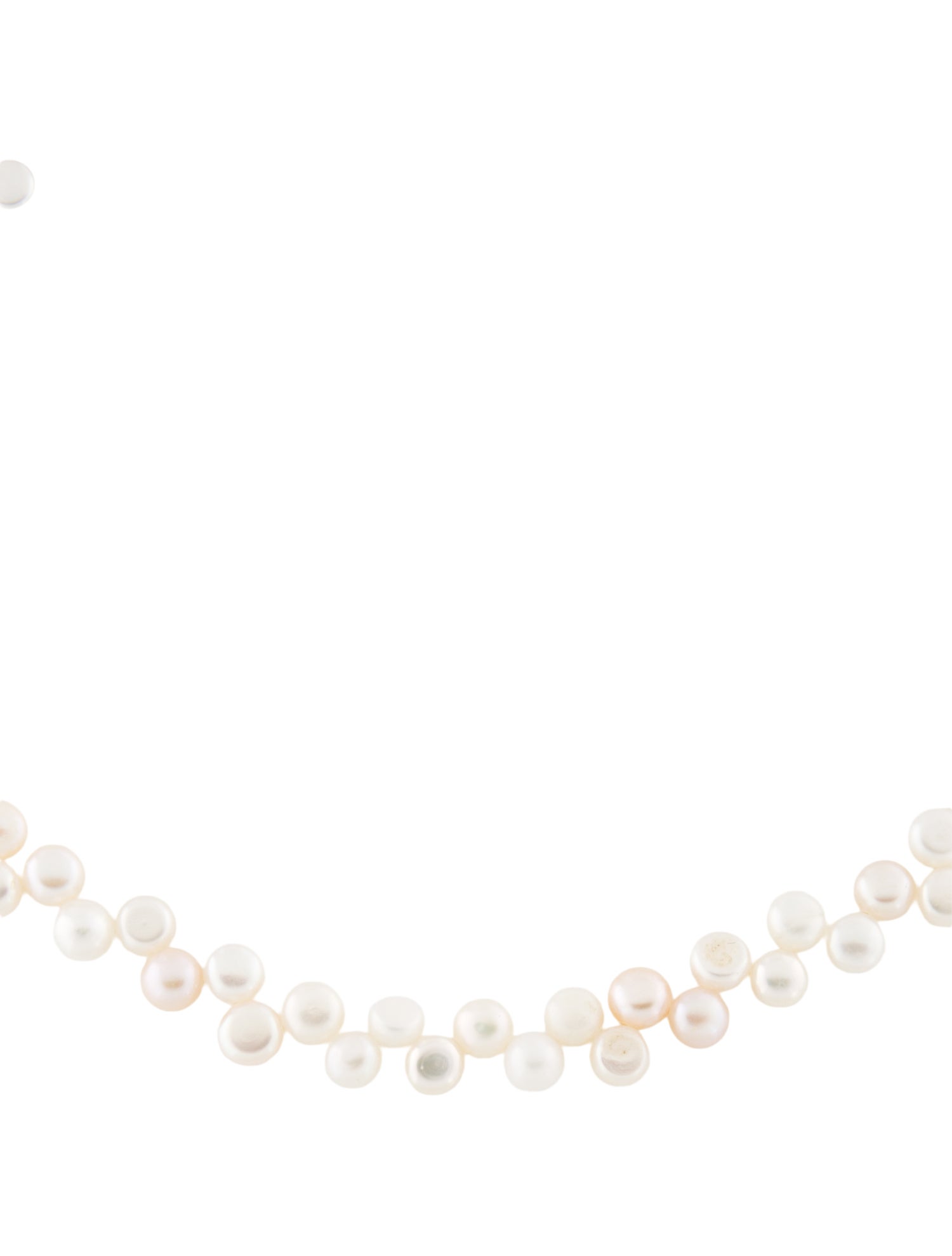 Lele Sadoughi Pearl Choker Necklace