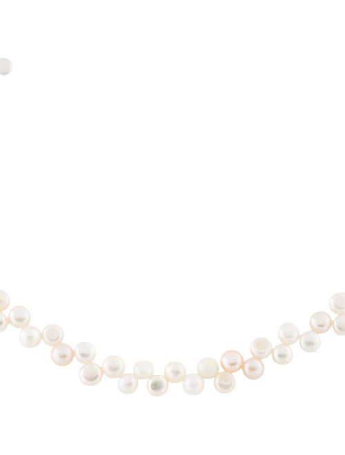 Lele Sadoughi Pearl Choker Necklace