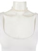 Lele Sadoughi Pearl Choker Necklace
