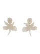 Lele Sadoughi Acetate Small Paper Lily Drop Earrings