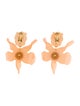 Lele Sadoughi Crystal Lily Clip-On Earrings