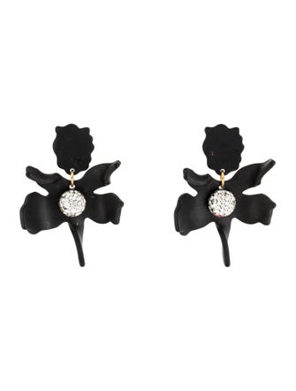 Lele Sadoughi Resin & Crystal Drop Earrings