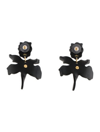 Lele Sadoughi Resin & Crystal Drop Earrings