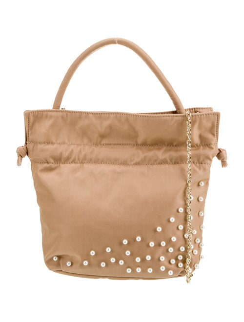 Lele Sadoughi Nylon Top Handle Bag