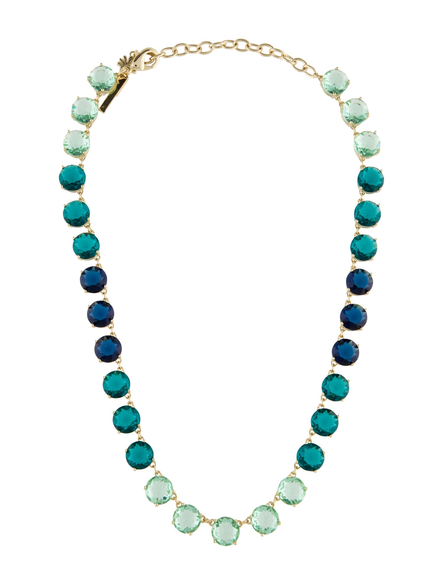 Lele Sadoughi Candy Crystal Collar Necklace