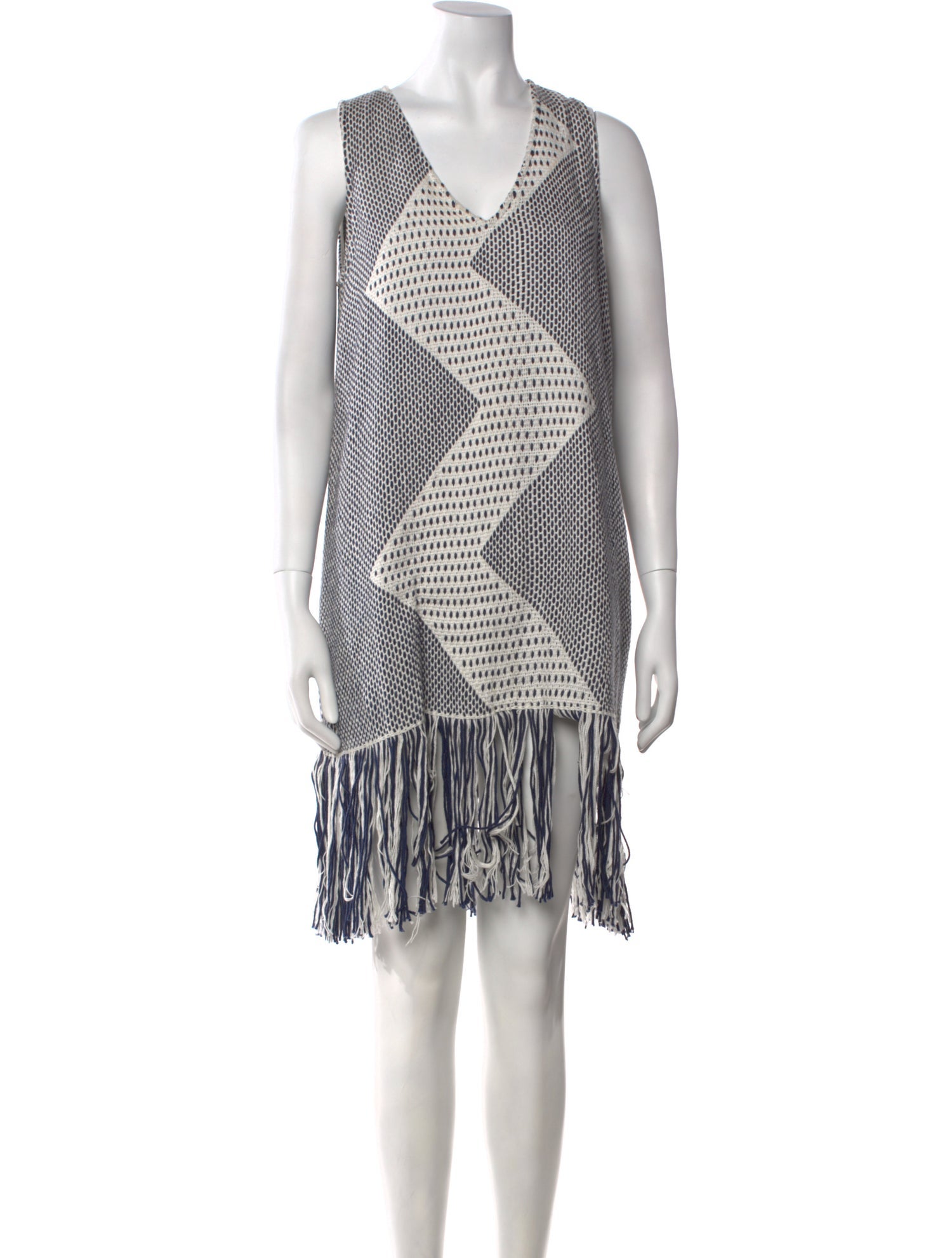 Voz Alpaca Knee-Length Dress