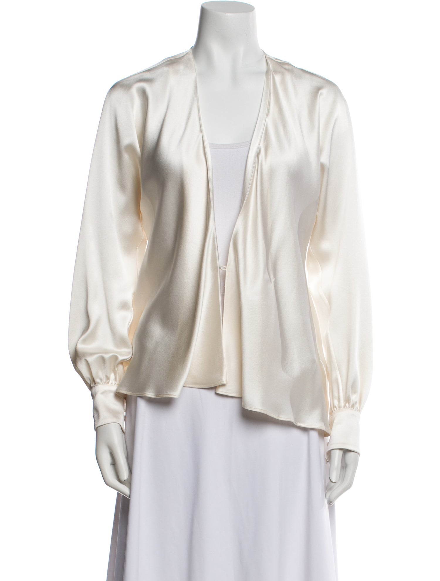 Voz Silk V-Neck Blouse w/ Tags