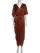 Voz Silk Long Dress